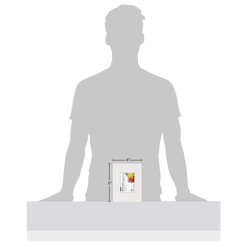 PHOENIX Small Painting Canvas Panels 6x8 Inch, 12 Value Pack - 8 Oz Triple Primed 100% Cotton Acid Free Canvas Boards for Painting, White Blank Flat Canvas Boards for Acrylic, Oil Paints - Image 4